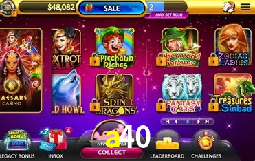 Descubra o Mundo do Cassino Online com a40