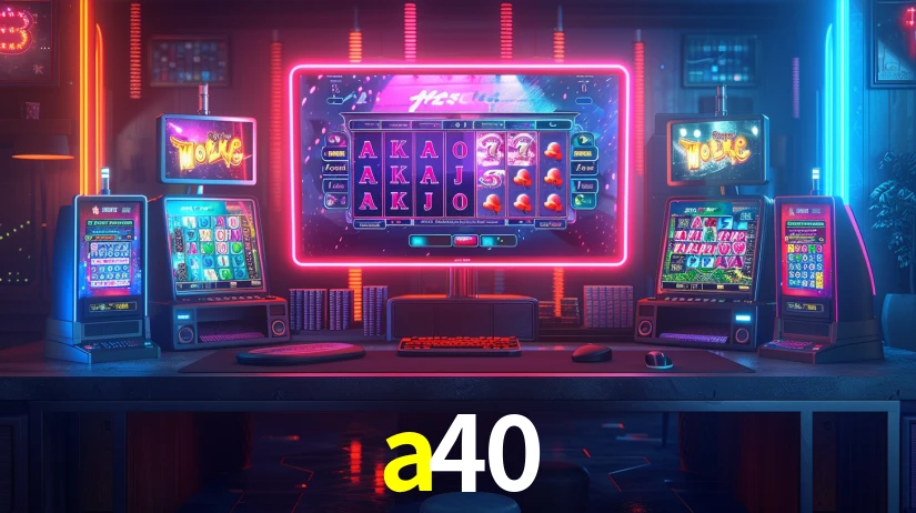 Sinta a adrenalina dos jogos de cassino com a40